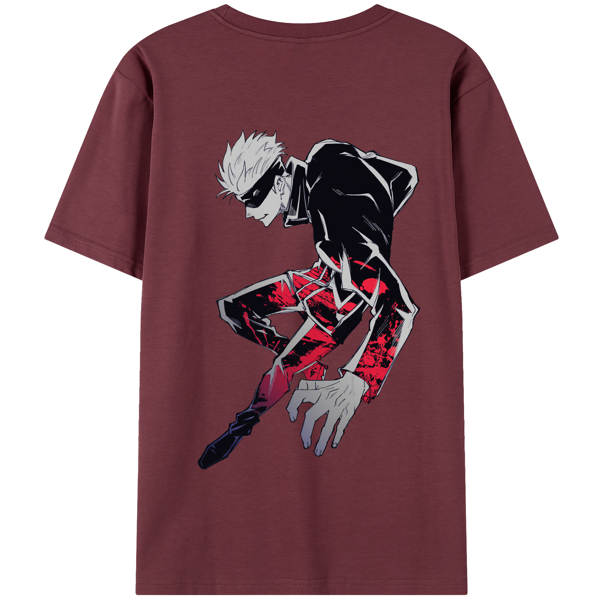 （画像用） 呪術廻戦 Jujutsu Kaisen 綿100％半袖Tシャツ（背面プリント）